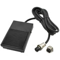 Welding machine foot switch pedal with 1.8 metre cable and 2-pin plug connectors