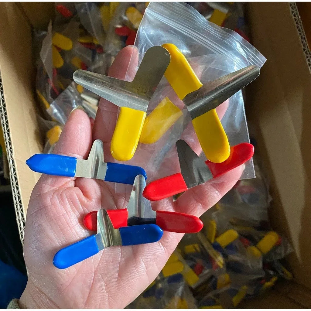 Stainless steel aircraft clip hardware pack with three different sizes for DIY repairs