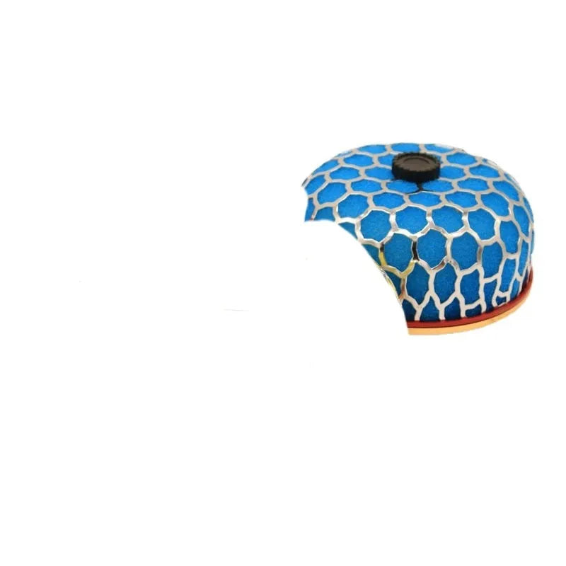 Aluminium mushroom air filter in multiple colours with washable sponge element for car modification