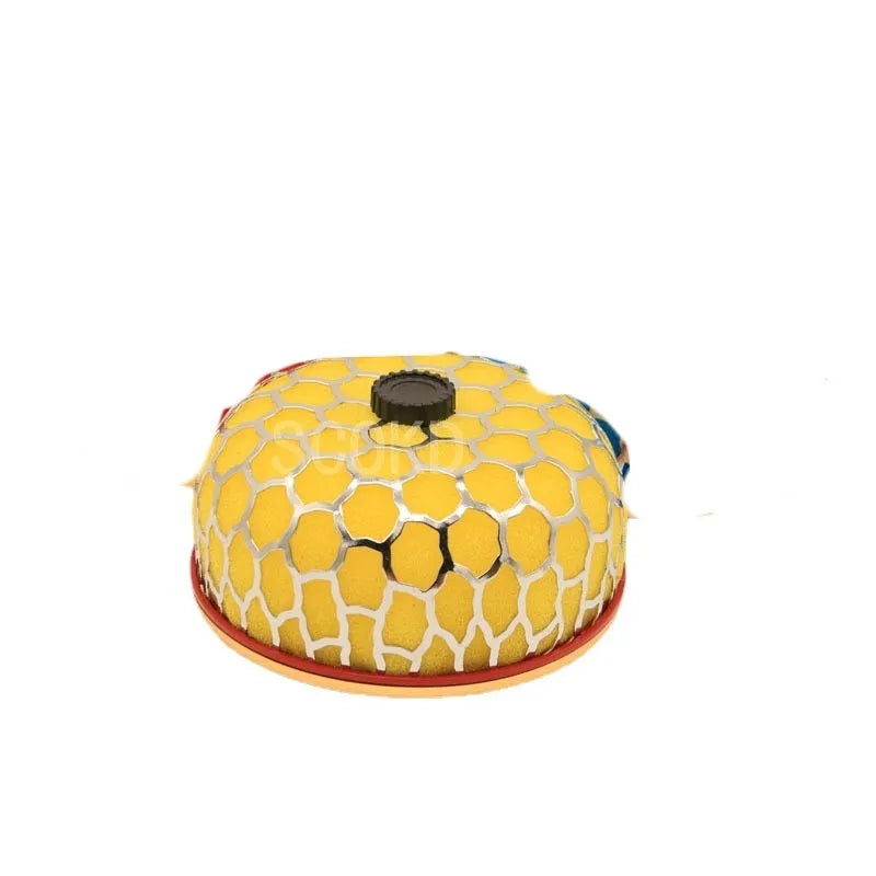 Aluminium mushroom air filter in multiple colours with washable sponge element for car modification