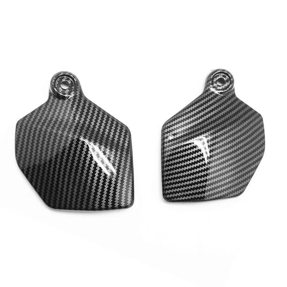 Pair of carbon fibre black ABS motorcycle fairing side covers for Honda CBR1000RR 2017-2019