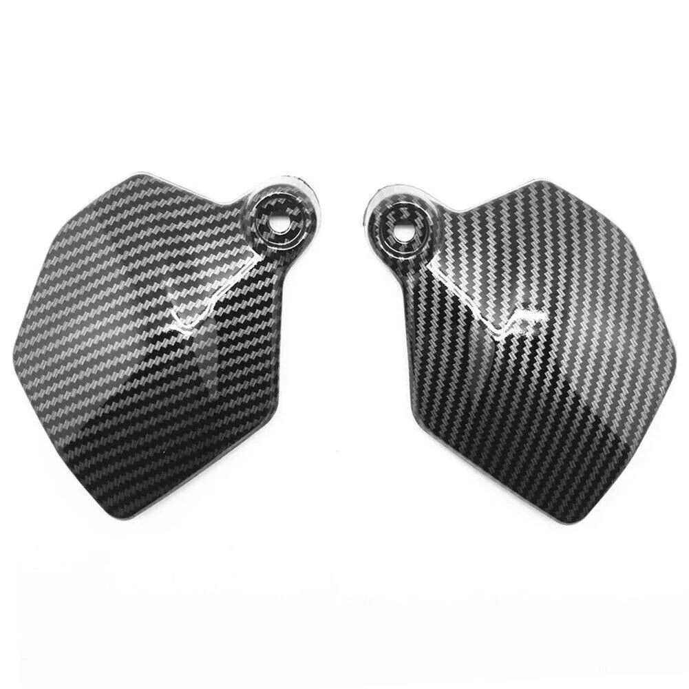 Pair of carbon fibre black ABS motorcycle fairing side covers for Honda CBR1000RR 2017-2019