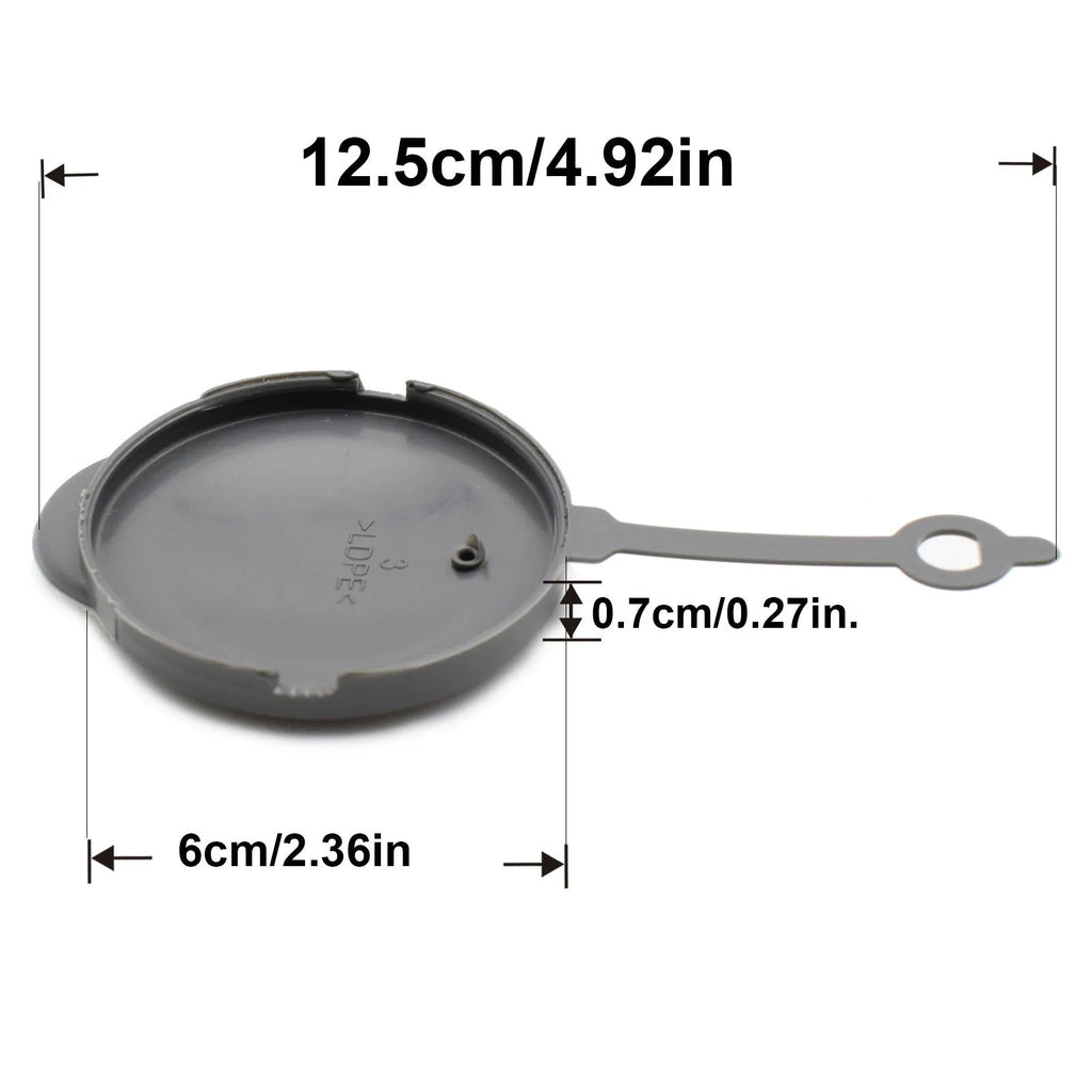 Grey glass kettle lid replacement part for Nissan Teana and compatible vehicle models