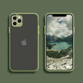 Slim solid colour TPU back cover phone case for Apple iPhone models