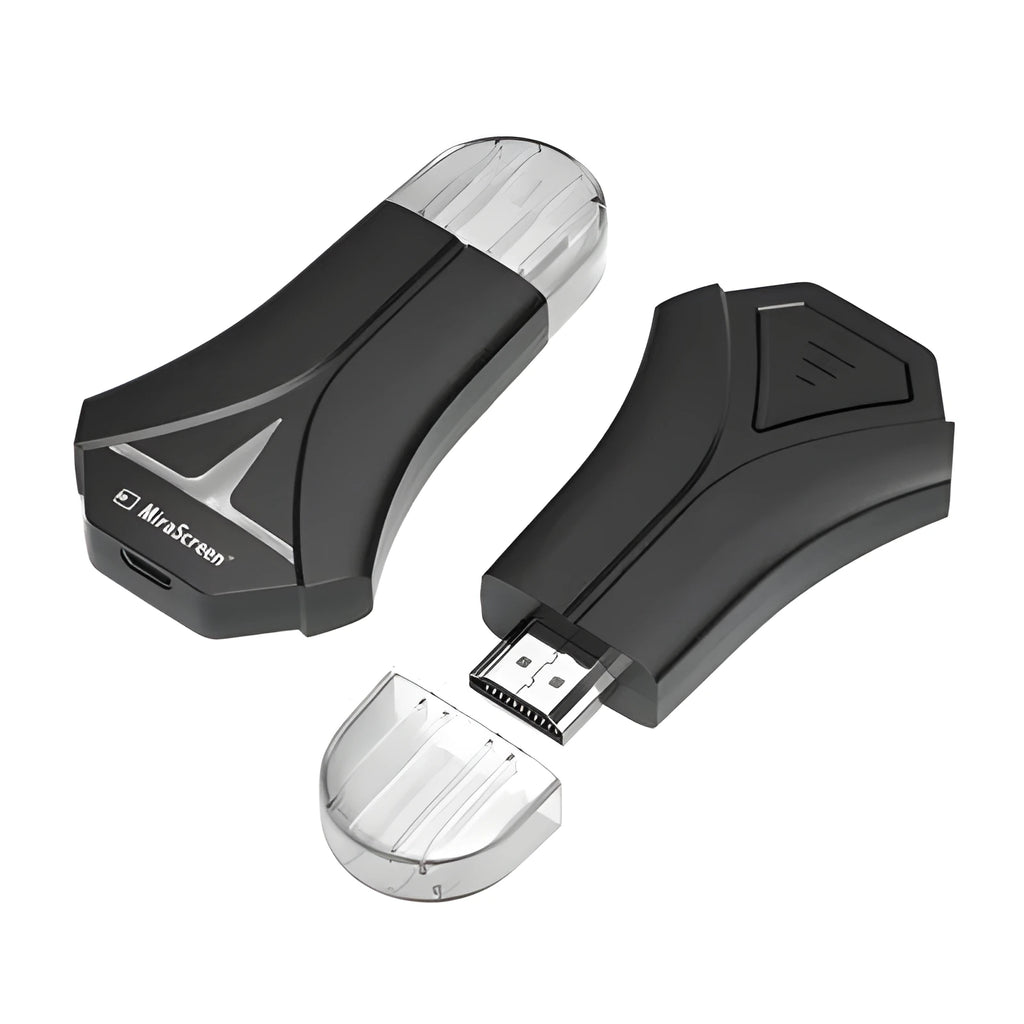 Mirascreen HDMI wireless dongle for mobile phone screen mirroring at 1080p resolution