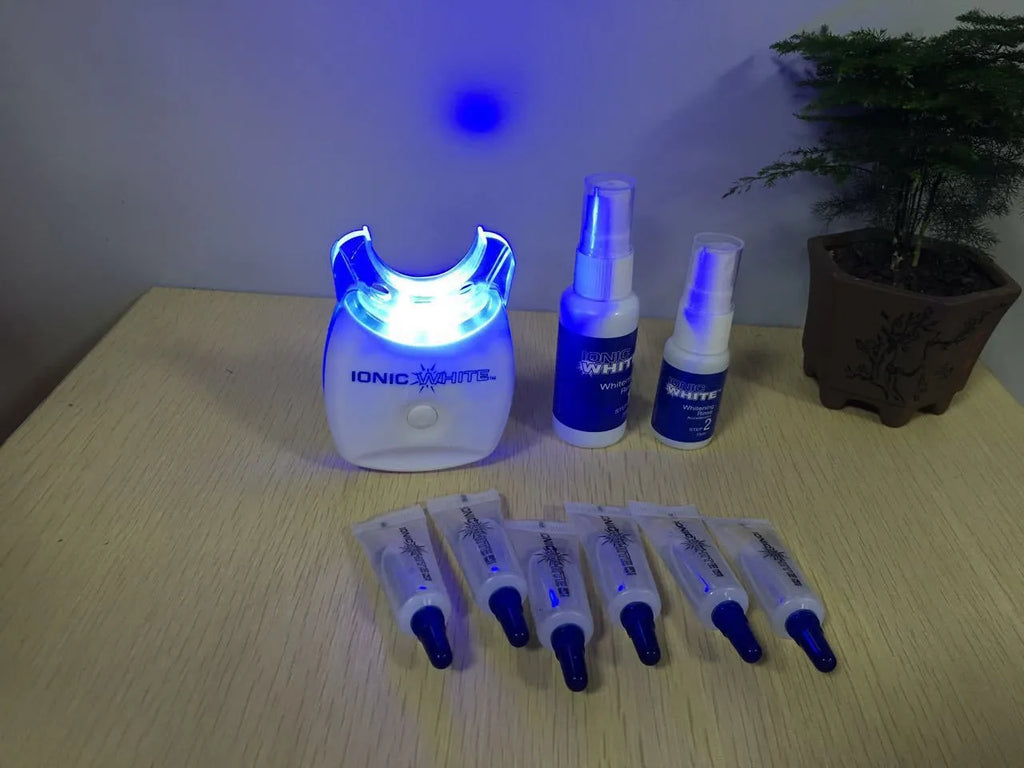 Cold light teeth whitening instrument with ABS and medical poly build for stain removal and discolouration