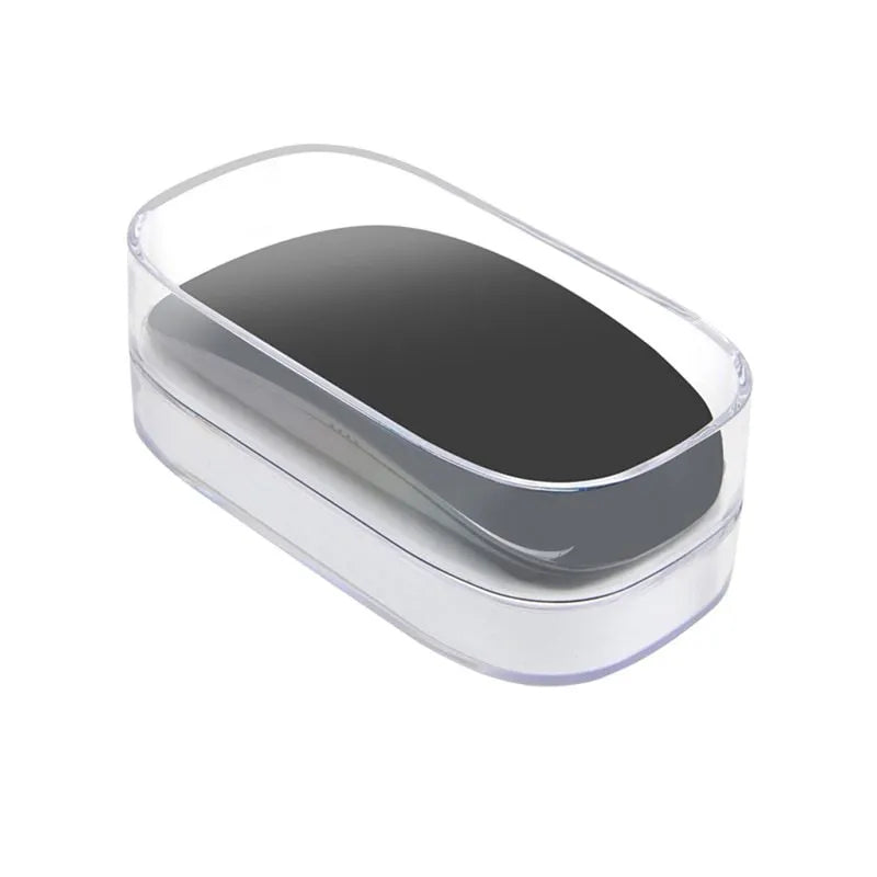 Ultra-thin touch wireless mouse in black, 1600dpi, 2.4GHz USB