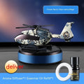 Camouflage pattern solar car perfume decoration on vehicle dashboard