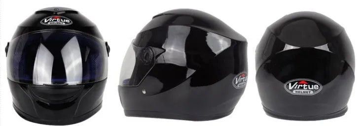 Electric motorcycle full face helmet ABS anti-fog winter covering protective helmet
