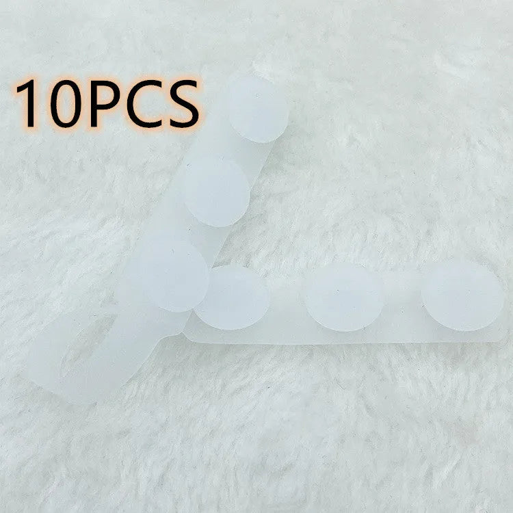 1.5cm wide silicone elastic cord extension strap for masks in red, purple, grey, blue, black, pink and transparent colours