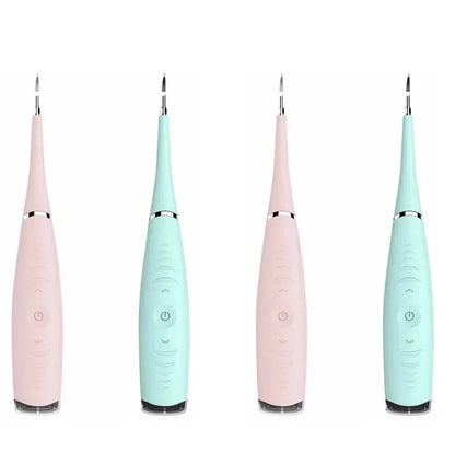 Powerful electric toothbrush with high-frequency vibration and physical calculus removal for deep dental cleaning