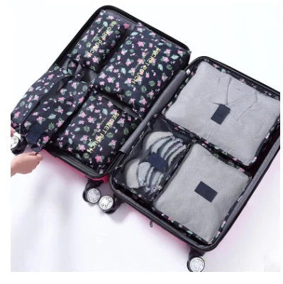 Premium waterproof travel packing cubes in various colors for organized packing and storage