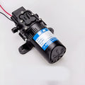 12V DC electric water pump motor with backflow colour, 12.5cm size, engineering plastic and pure copper construction