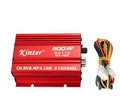 HY-400 car MP3 amplifier with USB, SD/MMC, FM radio, compact 15.50 x 8.50 x 4.00 cm