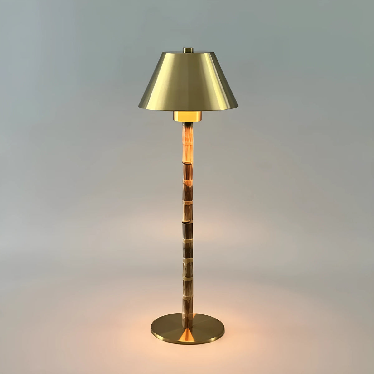 3W LED desk lamp with warm light, alloy body, and 2800mAh battery for portable use