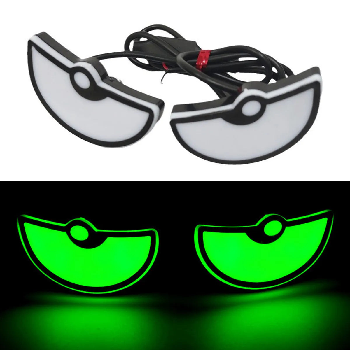 Triangle motorcycle decorative light in waterproof plastic housing with semicycle lens in amber colour option