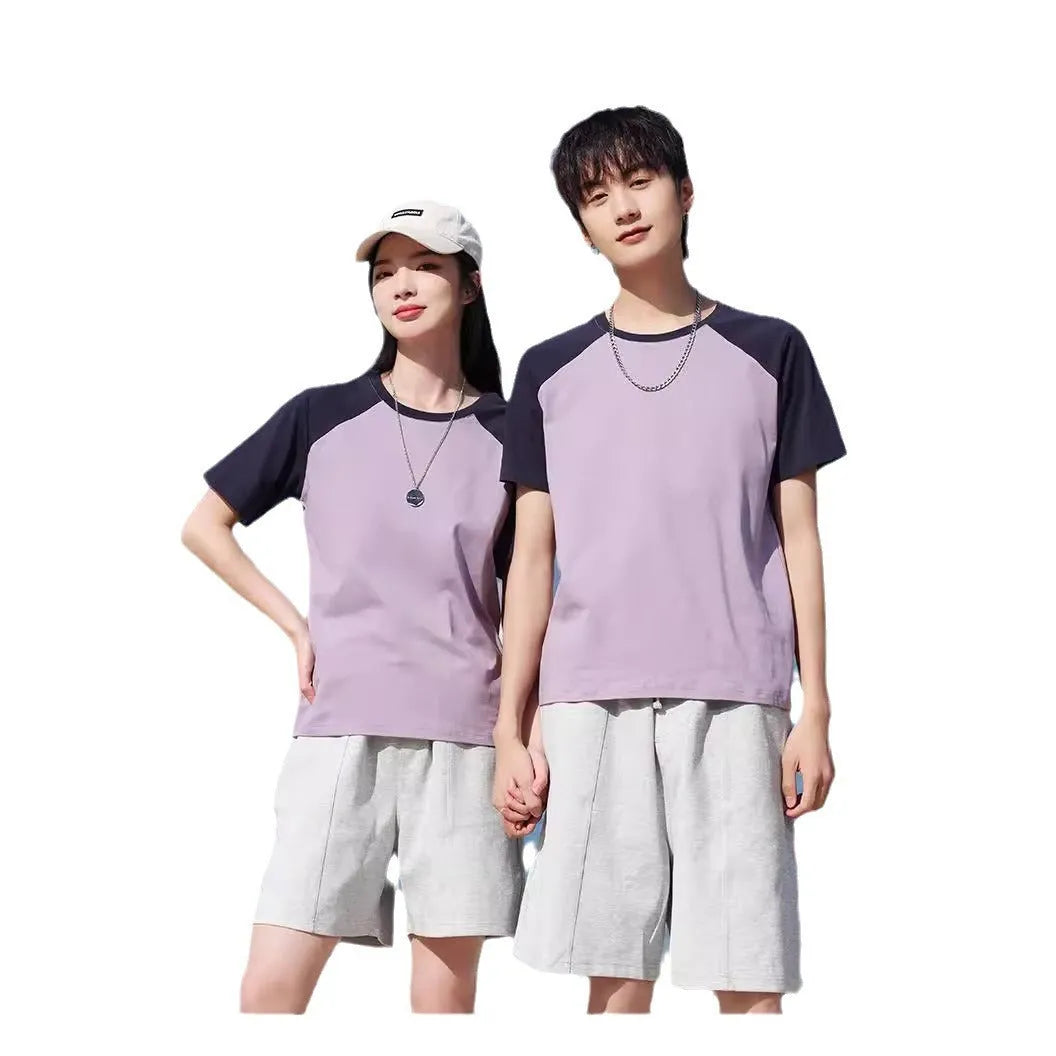 Men's loose fit round neck cotton blend t-shirt in army green colour with printing area visible
