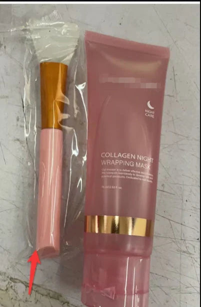 Collagen Night Mask with natural ingredients for firming, hydrating, and anti-aging skin care