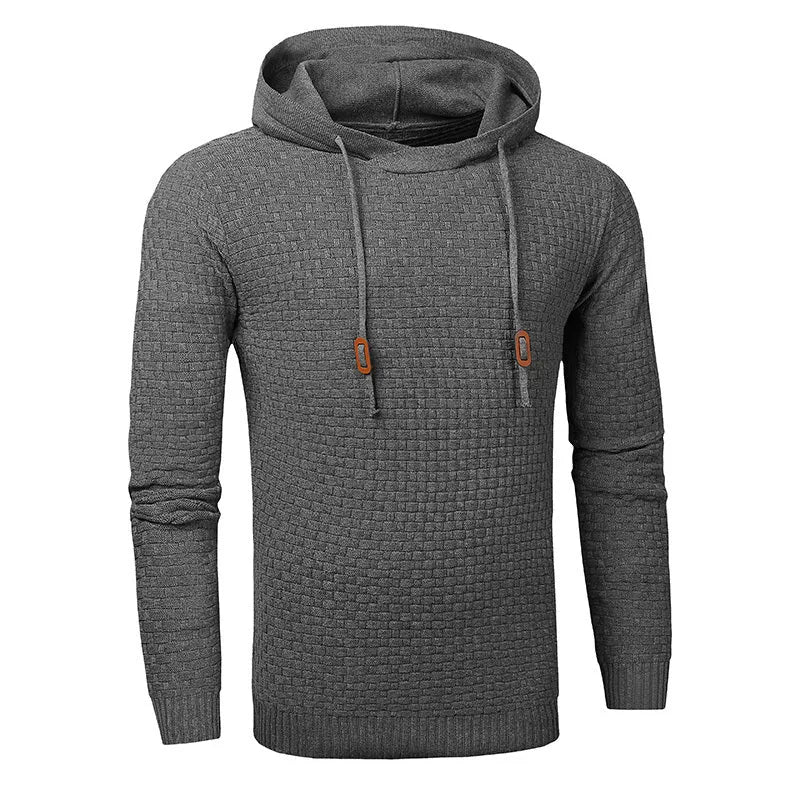 Men's hoodies sweater in 65% cotton 35% polyester, pullover style, available in multiple colours including Black and Navy Blue