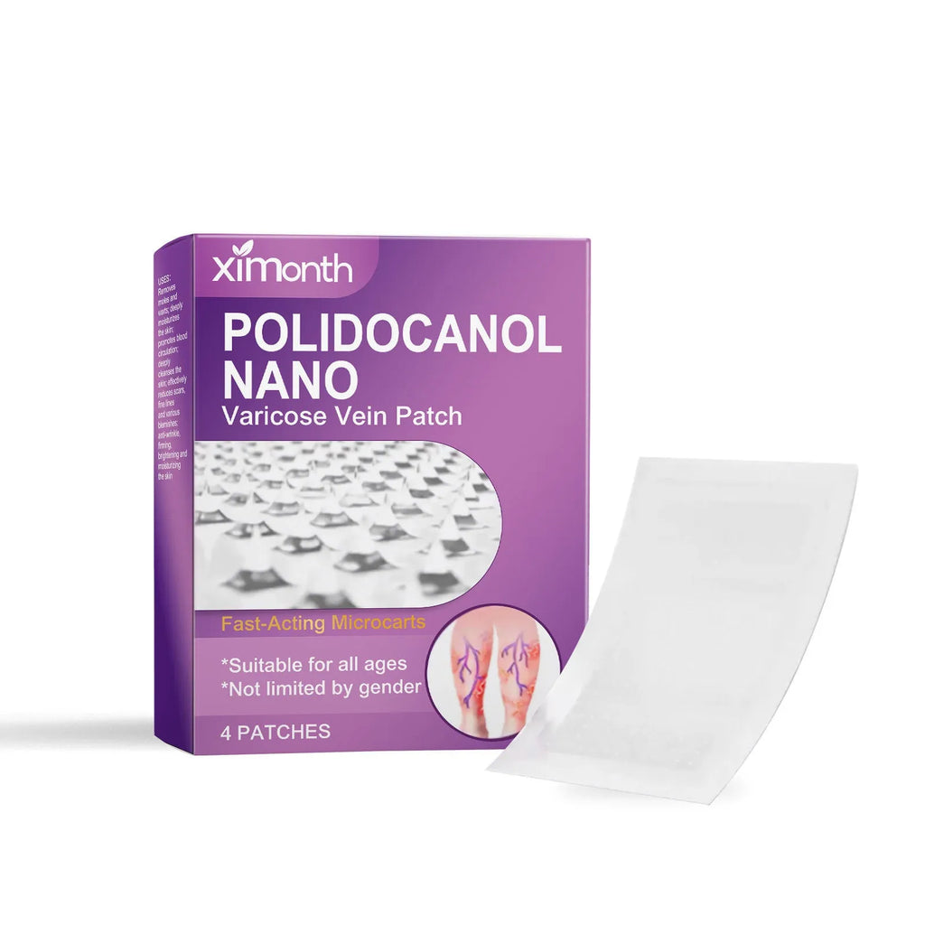 Legs nursing adhesive bandage with 4 micro needle stickers containing moxa leaf and ginger formula