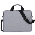 Ultra-thin shoulder bag for 13-inch laptop in Oxford cloth, available in black grey purple
