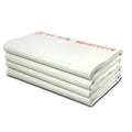Pack of 100 white health promotion paper sheets in three sizes for clinic displays.