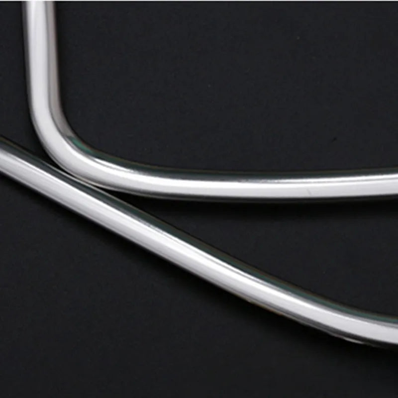 Stainless steel silver audio frame trim kit for ROOX40 series car doors