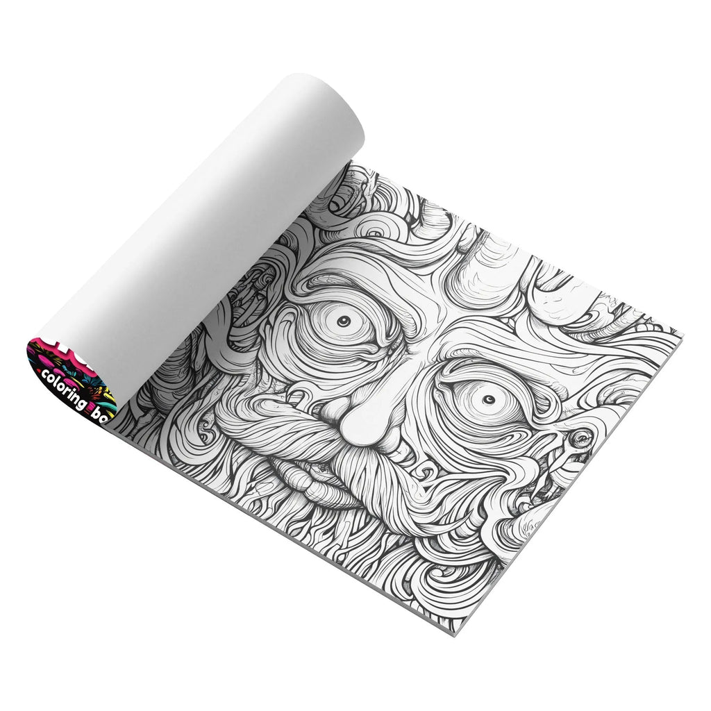 Acid tour coloured 200mm paper painting book for drawing and sketching