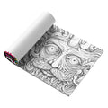 Acid tour coloured 200mm paper painting book for drawing and sketching