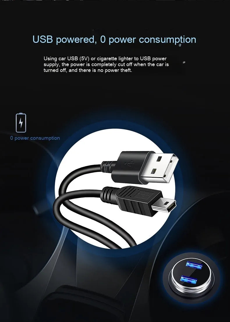 Black head-up display car GPS projector unit for universal vehicle fit