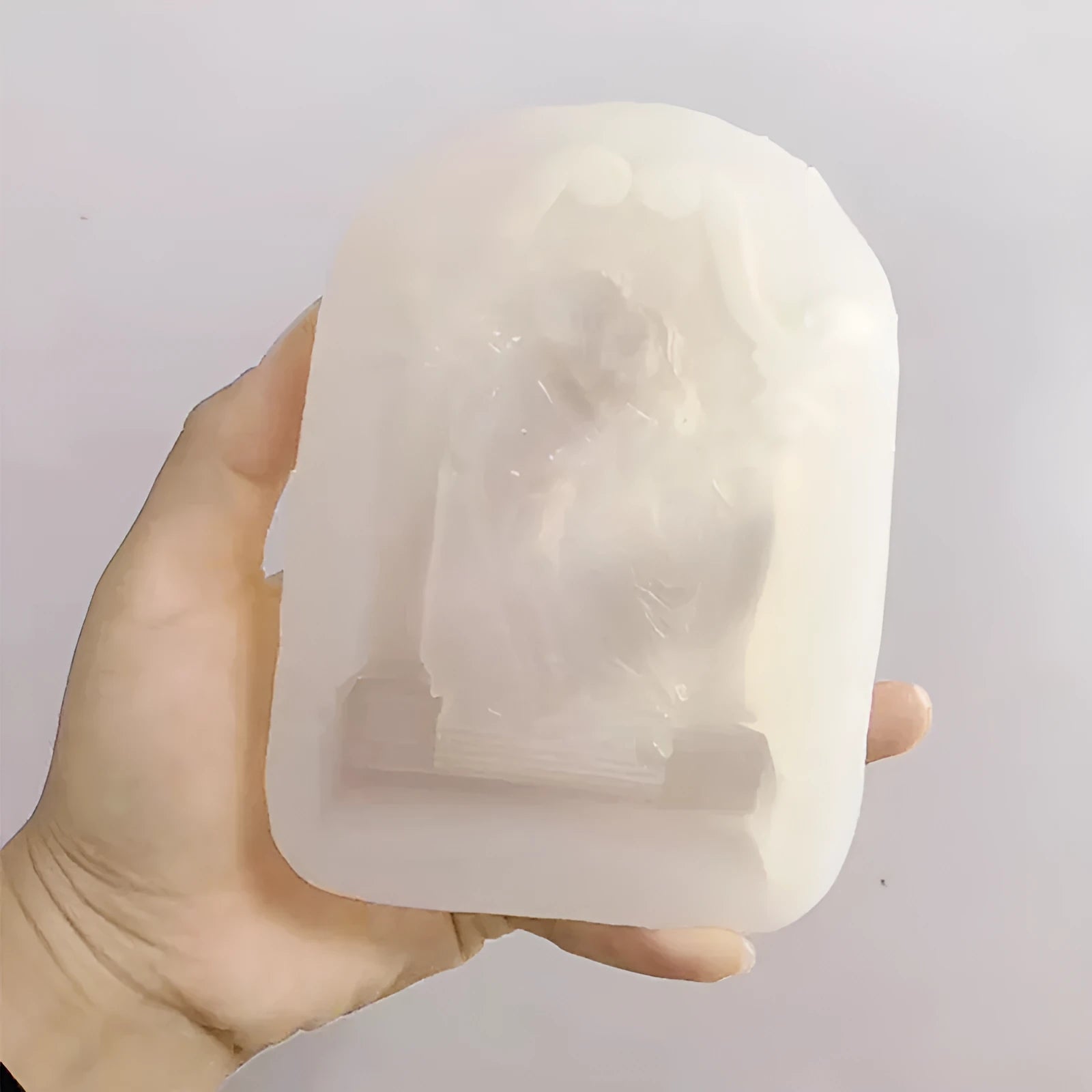 Ancient Greek couple angel design silicone cake and craft mold T67.