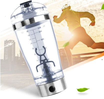 Portable Rechargeable Electric Protein Shake Mixer Bottle with Vortex Blending Technology, Ideal for Fitness, Travel, and On-the-Go Lifestyles