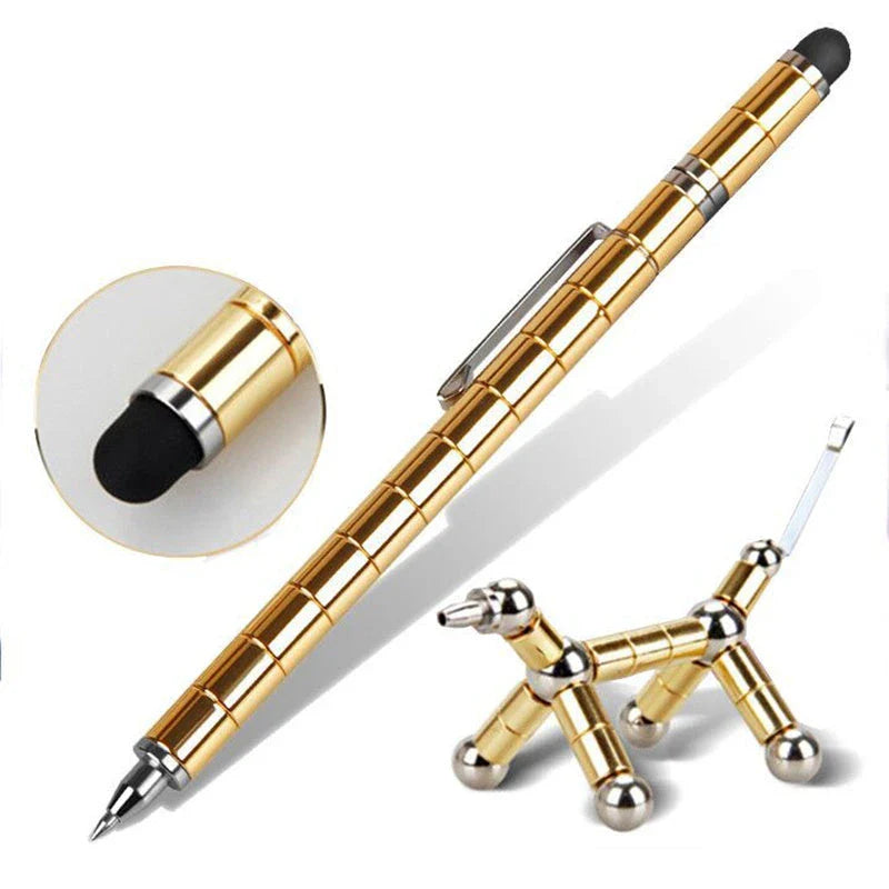 Magnetic Modular Pen with Erasable Ink and Stress-Relief Fidget Features