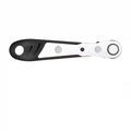 Mini 36-tooth ratchet screwdriver sleeve and L bend spanner set in chrome vanadium steel with forward reverse mechanism