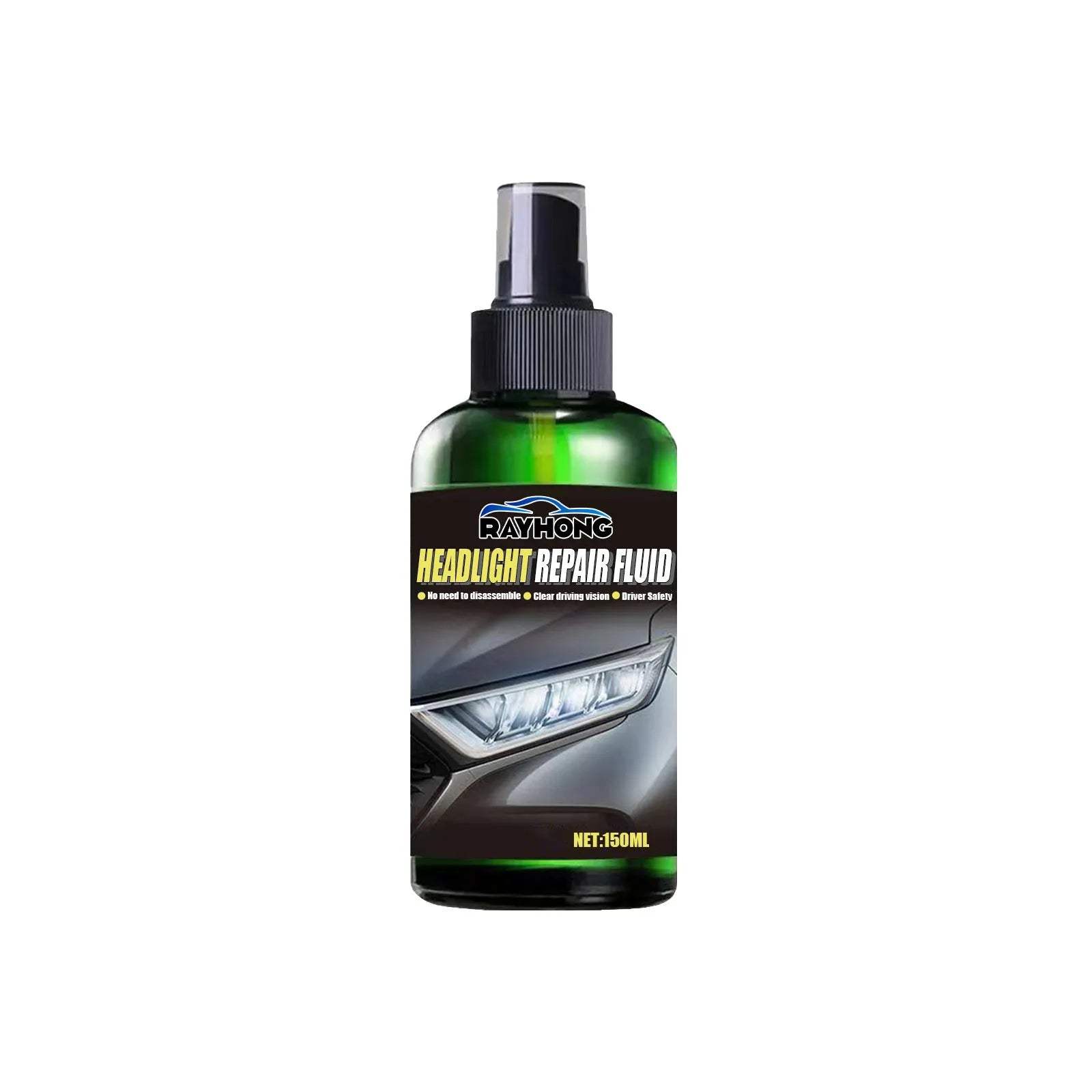 150ml bottle of car lamp repairing liquid for plastic headlight and taillight restoration