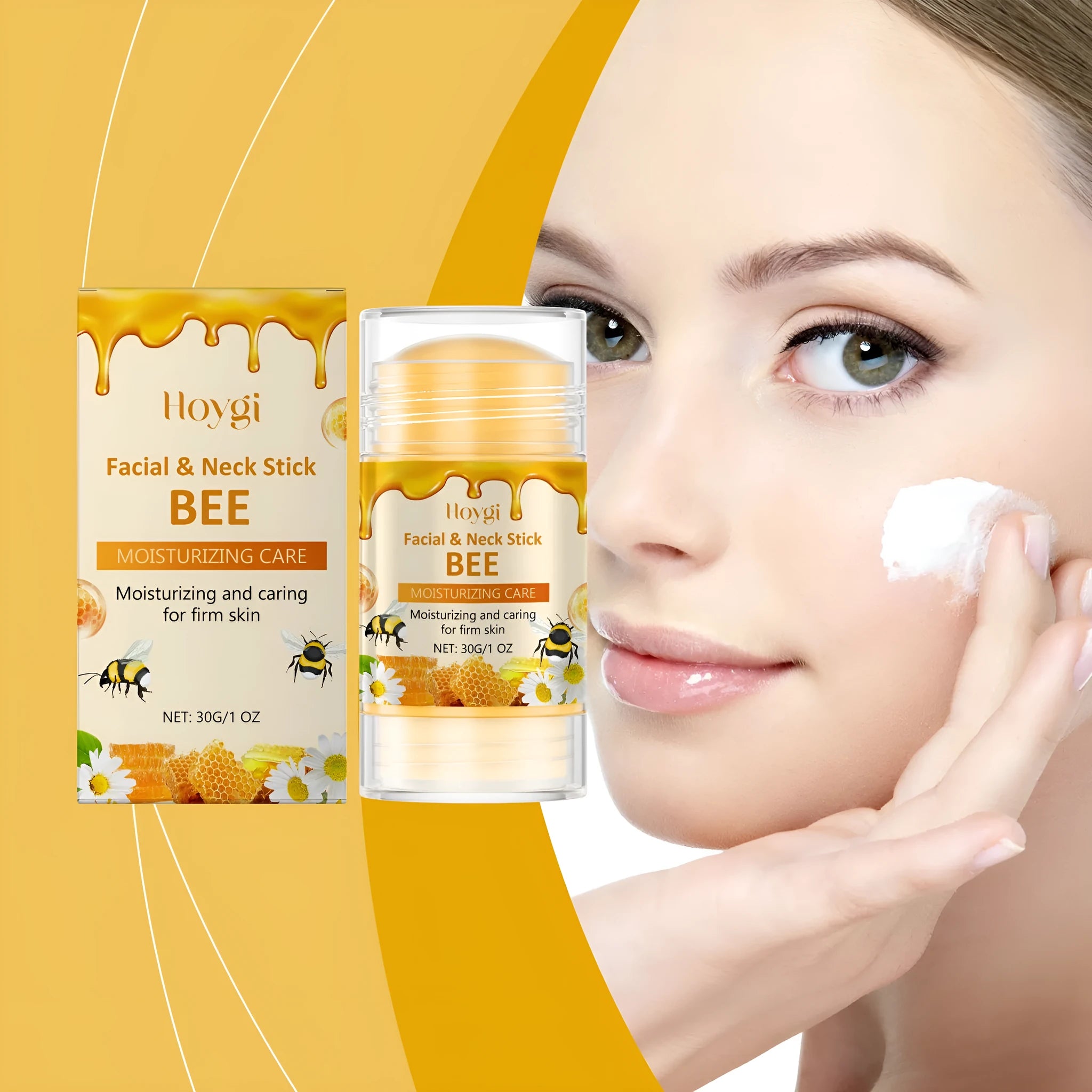 30g facial moisturising essence stick with beeswax and botanical extracts