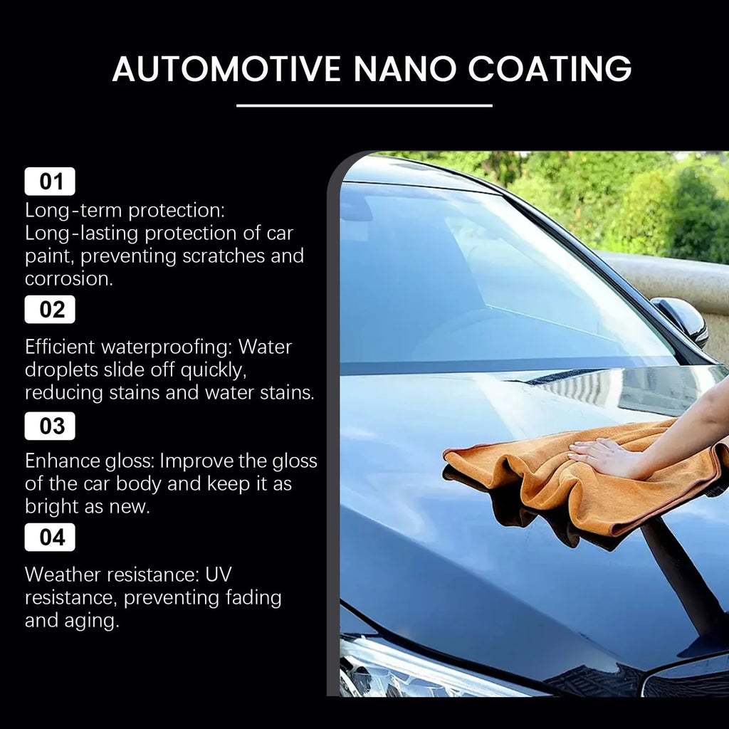 Car paint renovation agent 120ml bottle with towel for restoring vehicle finish and gloss