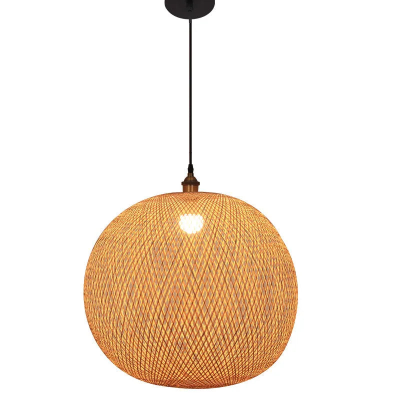 Pastoral hall chandelier with bulb for bedroom leisure spaces in diameter 30cm option