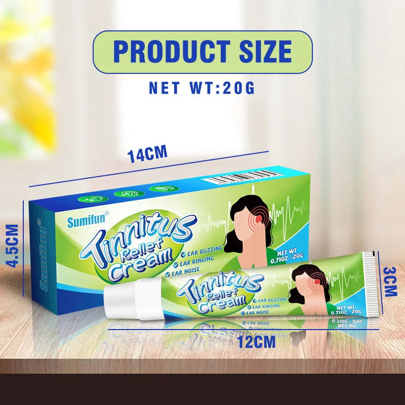 20g Ear Kang Cream tube for tinnitus relief and external ear pain treatment