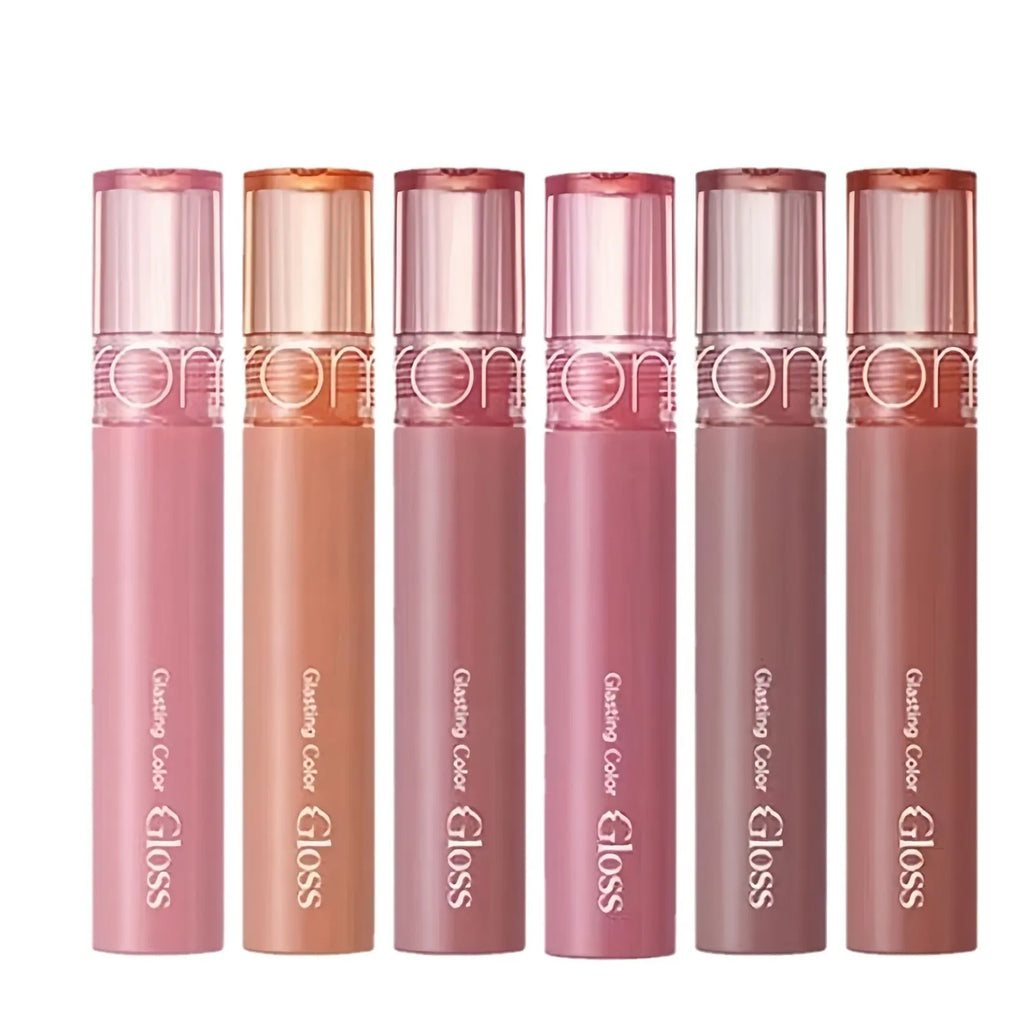 Water light mirror no stain lip gloss in 4G standard size, available in six colours including 01 Peony Ballet