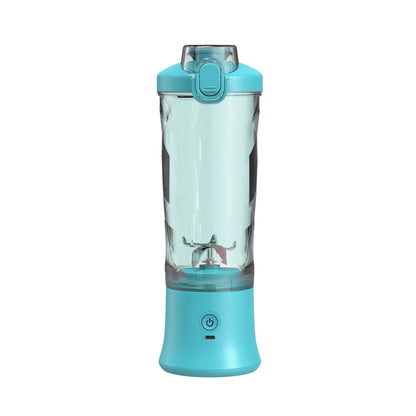 Powerful portable blender with 6-blade design, large 20 oz capacity, and rechargeable battery for on-the-go smoothies and shakes