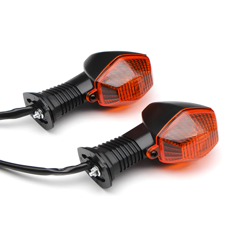 Motorcycle turn signal for Suzuki DL 1000 V-Strom and DL 650 V-Strom, model TSK-1230101A, in black, white, or yellow