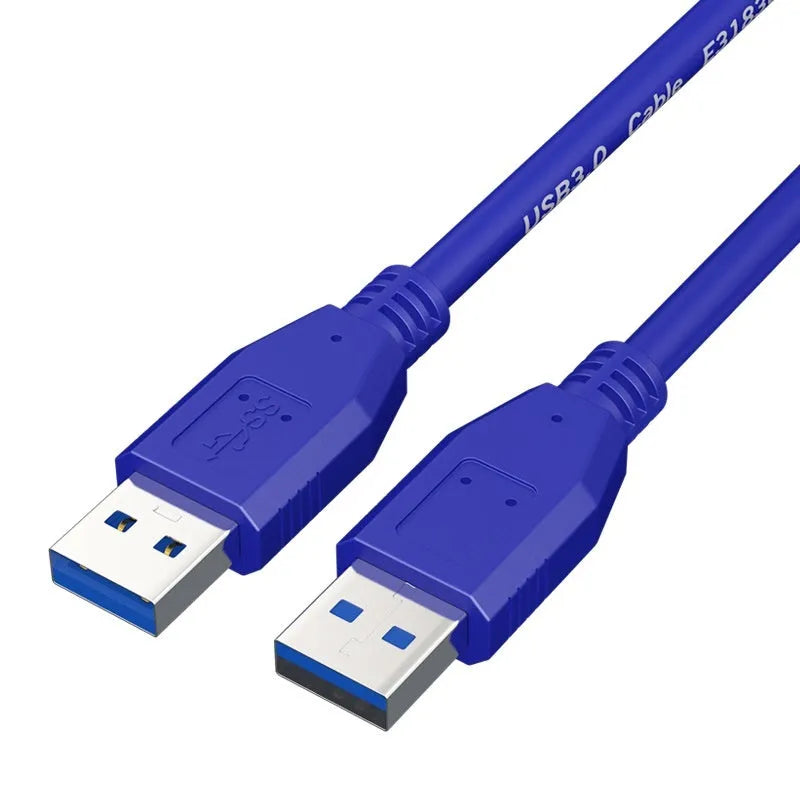 USB 3.0 data cable for hard disk box connections with nickel-plated connectors