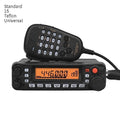 High-power car interphone unit with 507 antenna and clamp options for vehicle mounting on self-driving tours.