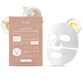 Collagen and hyaluronic acid sheet face mask for skin hydration, sold in single or 4-pack options