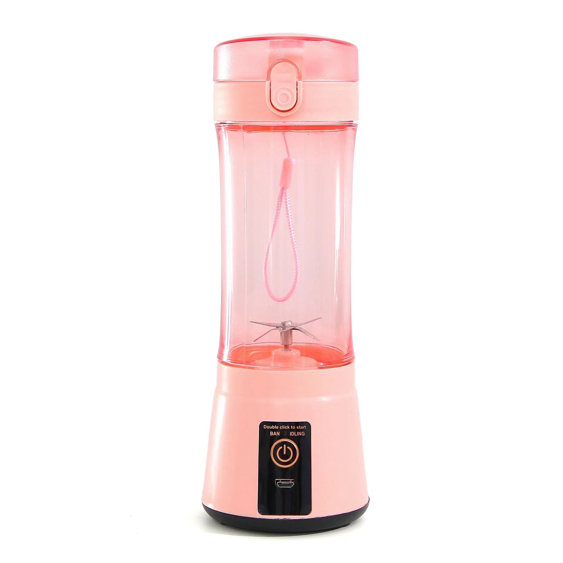 Portable USB Rechargeable Fruit Smoothie Blender with Cordless Design and Powerful Blending Capabilities