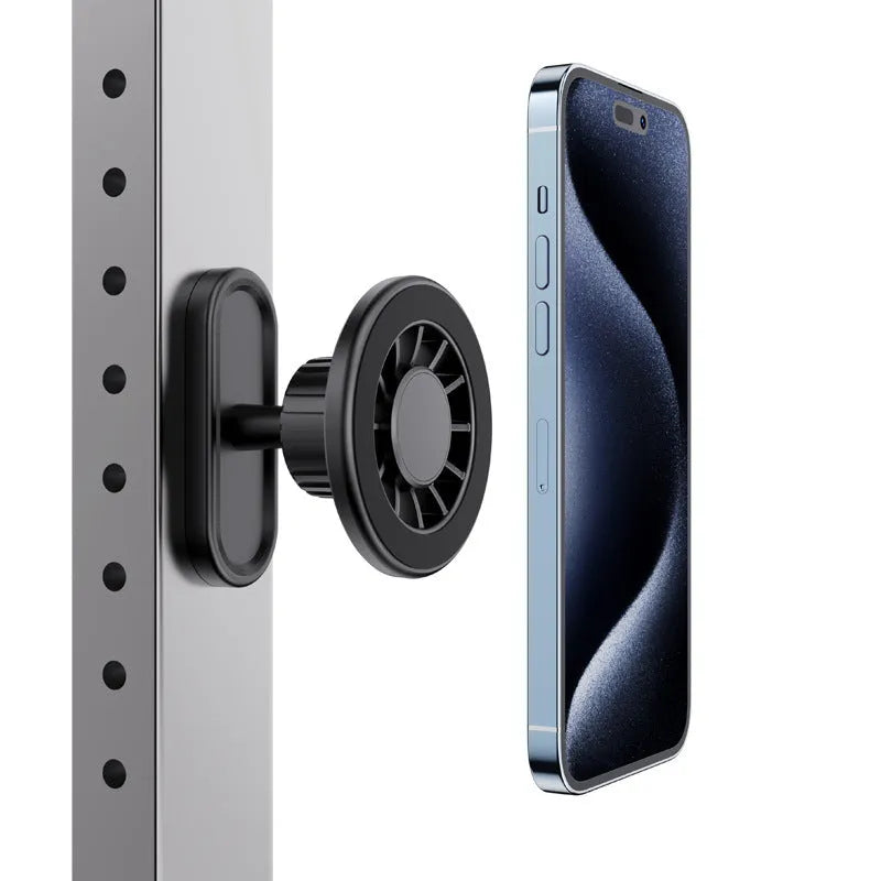Double-sided magnetic photography bracket for camera flash accessories with plastic construction