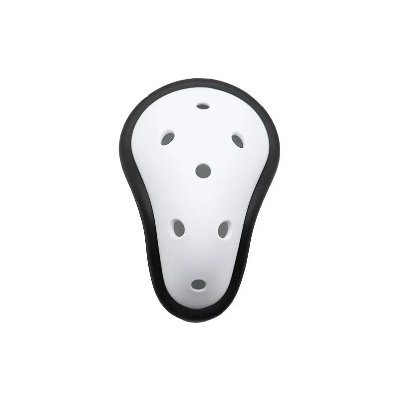 Rubber sports genital protector for adult and children in contact sports