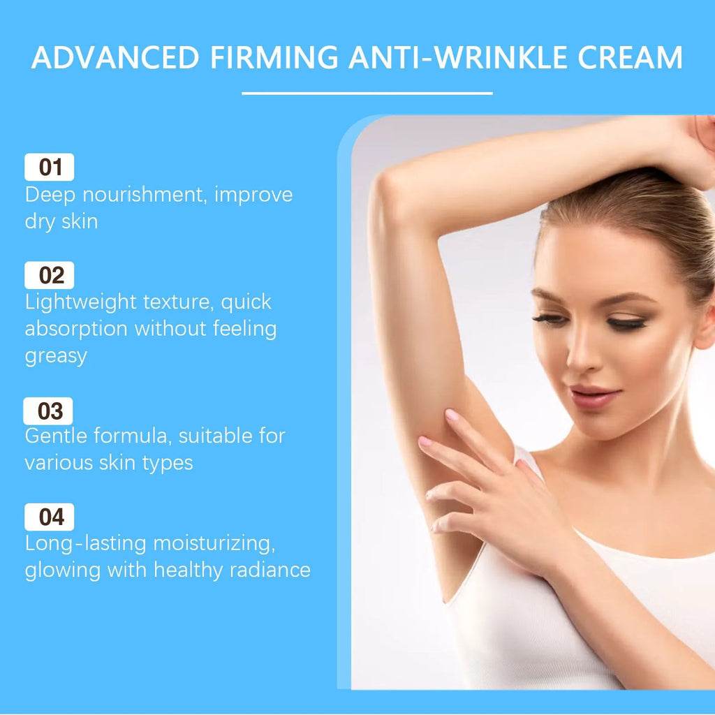 100g gentle moisturising cream container with glycerin and hyaluronic acid