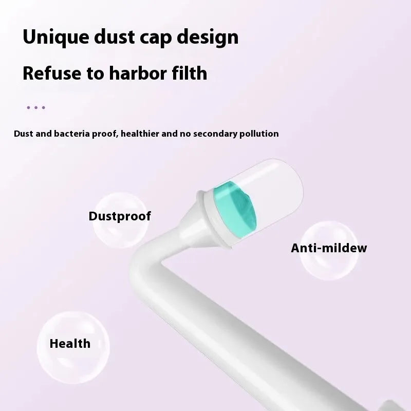 Portable bidet sprayer with dual nozzle and stroller storage bag, 400ml or 500ml, in blue, green, or pink